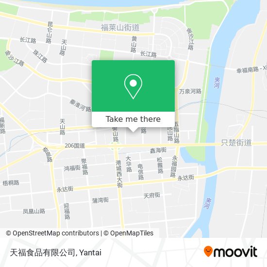 天福食品有限公司 map