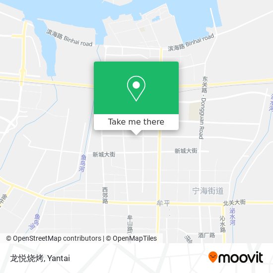 龙悦烧烤 map