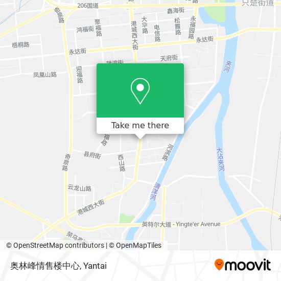奥林峰情售楼中心 map