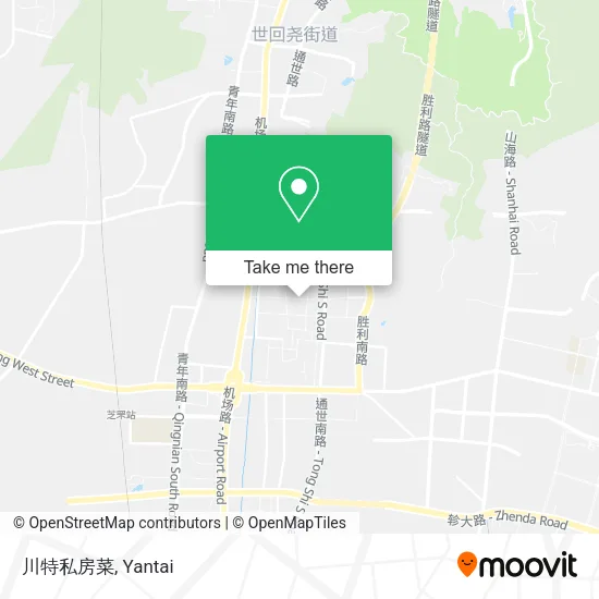 川特私房菜 map