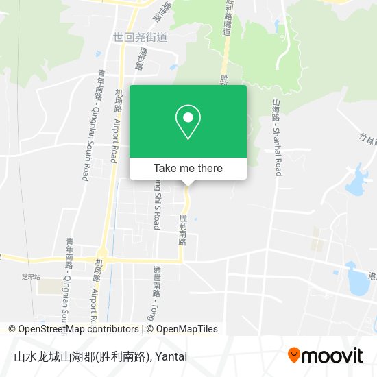 山水龙城山湖郡(胜利南路) map