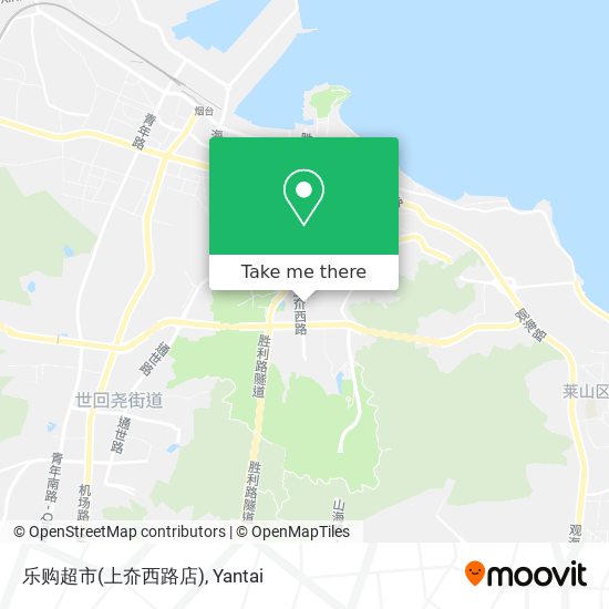 乐购超市(上夼西路店) map