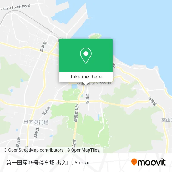 第一国际96号停车场-出入口 map