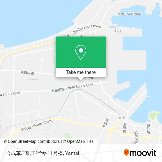 合成革厂职工宿舍-11号楼 map