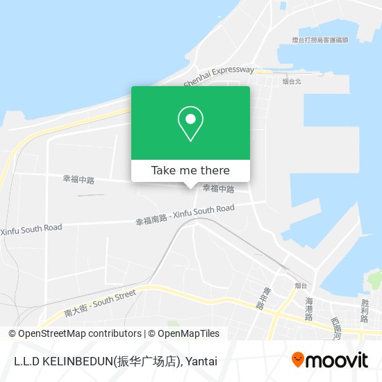 L.L.D KELINBEDUN(振华广场店) map