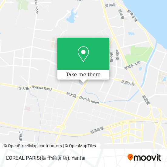 L'OREAL PARIS(振华商厦店) map