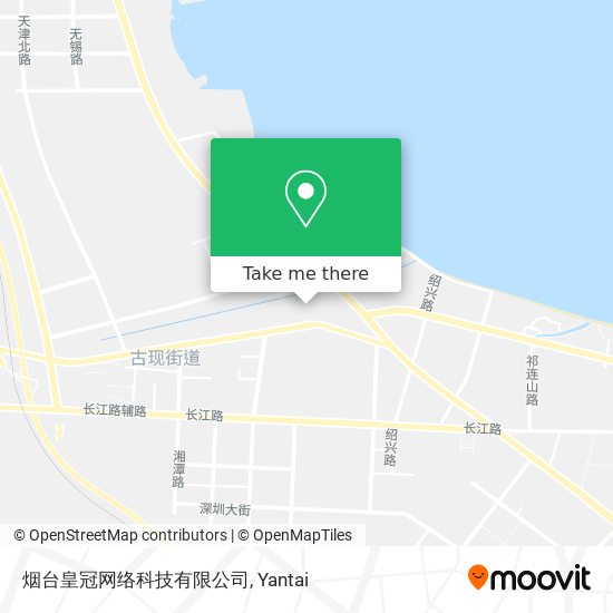 烟台皇冠网络科技有限公司 map