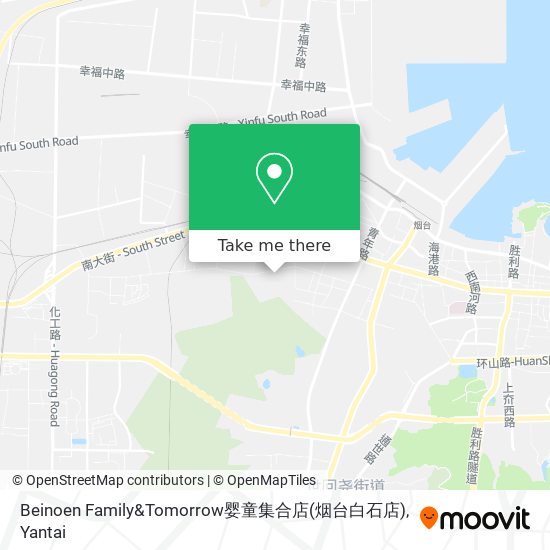 Beinoen Family&Tomorrow婴童集合店(烟台白石店) map