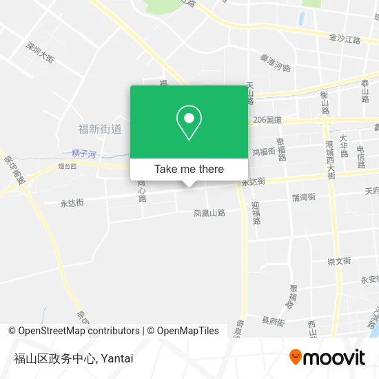 福山区政务中心 map