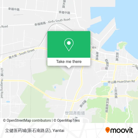 立健医药城(新石南路店) map