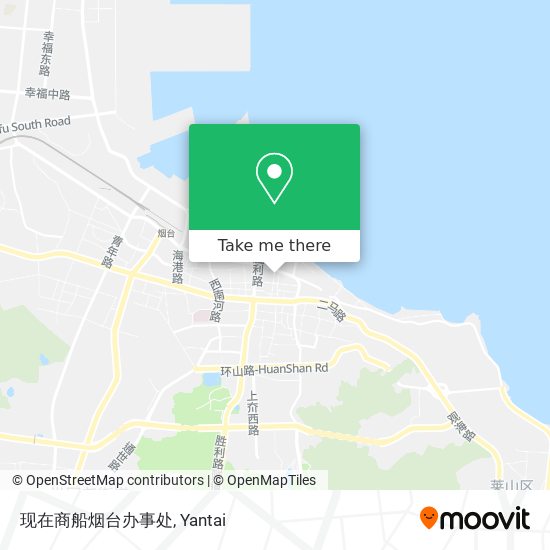 现在商船烟台办事处 map