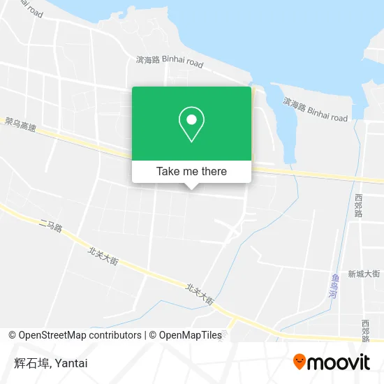 辉石埠 map