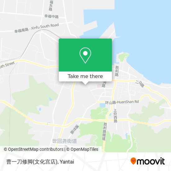 曹一刀修脚(文化宫店) map