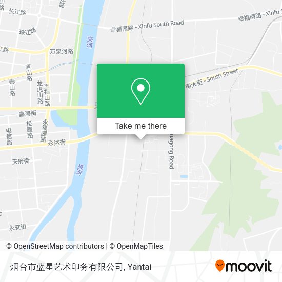 烟台市蓝星艺术印务有限公司 map