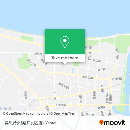 美思特火锅(开发区店) map