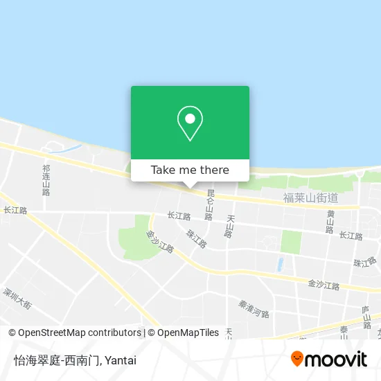 怡海翠庭-西南门 map