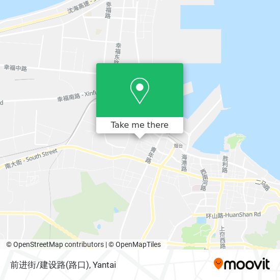 前进街/建设路(路口) map