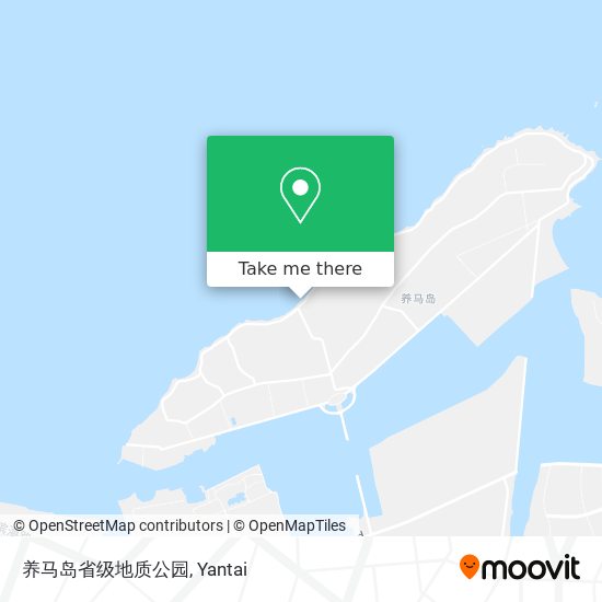 养马岛省级地质公园 map