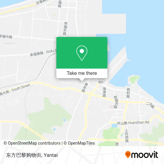 东方巴黎购物街 map