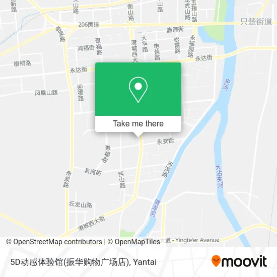 5D动感体验馆(振华购物广场店) map