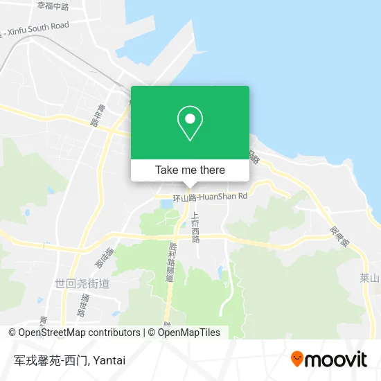 军戎馨苑-西门 map