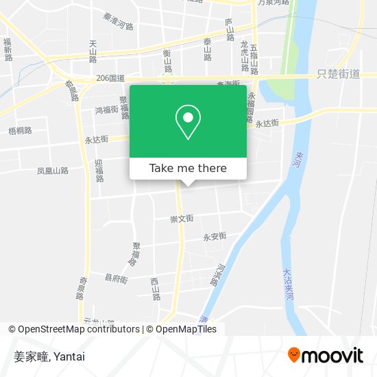 姜家疃 map