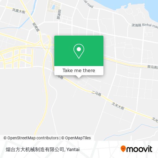 烟台方大机械制造有限公司 map