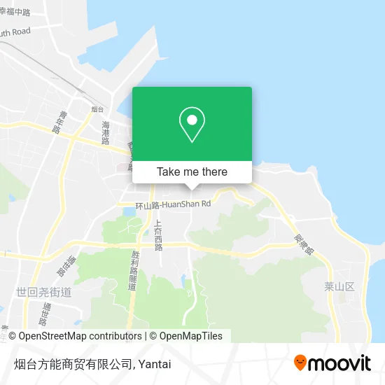 烟台方能商贸有限公司 map