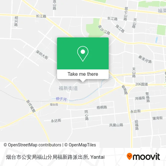 烟台市公安局福山分局福新路派出所 map