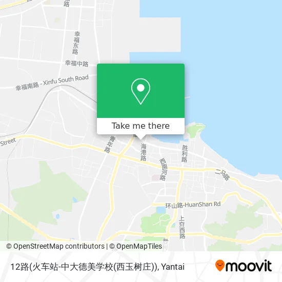 12路(火车站-中大德美学校(西玉树庄)) map