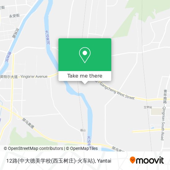 12路(中大德美学校(西玉树庄)-火车站) map