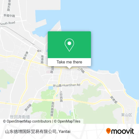 山东德增国际贸易有限公司 map