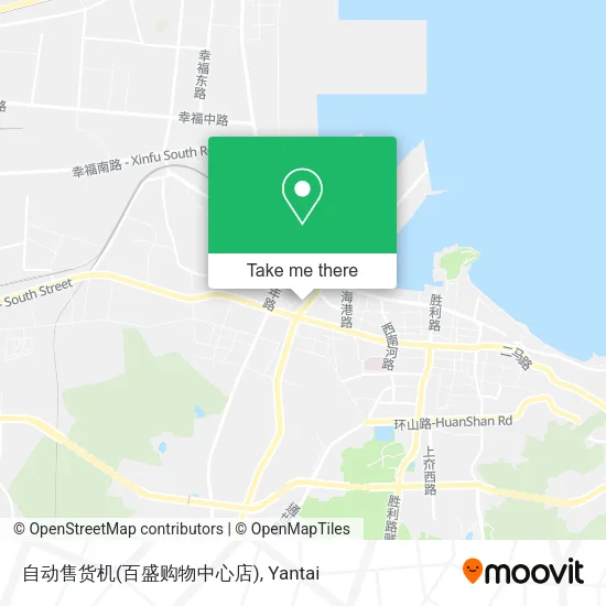 自动售货机(百盛购物中心店) map