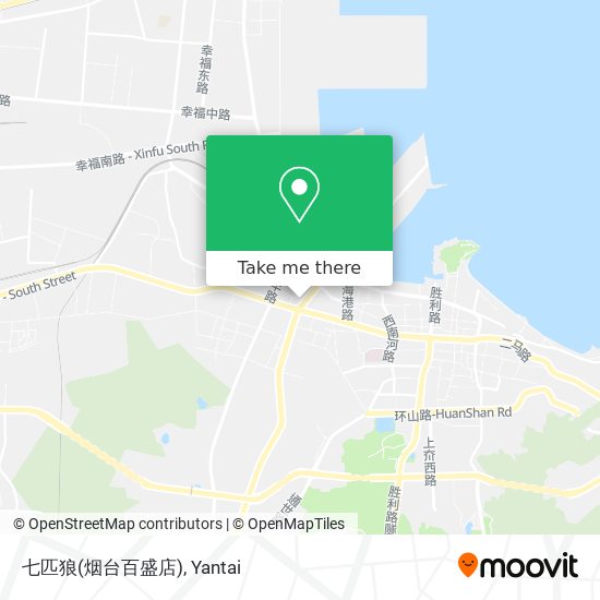 七匹狼(烟台百盛店) map