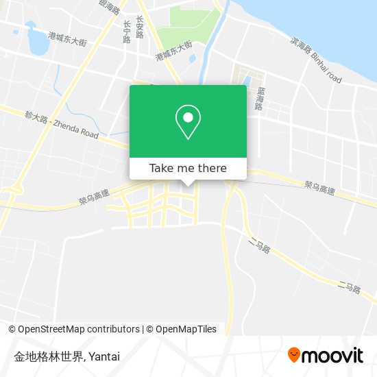 金地格林世界 map