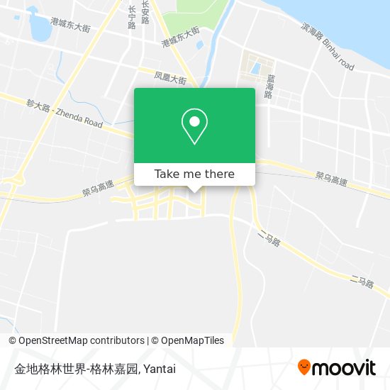 金地格林世界-格林嘉园 map
