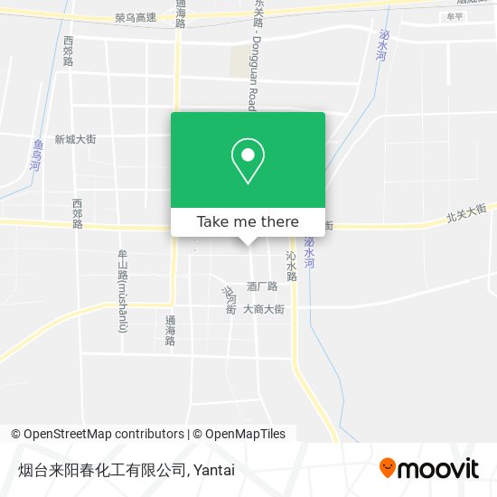 烟台来阳春化工有限公司 map