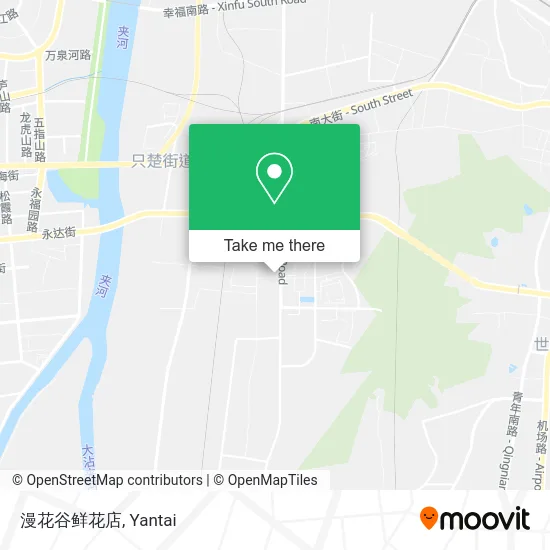 漫花谷鲜花店 map