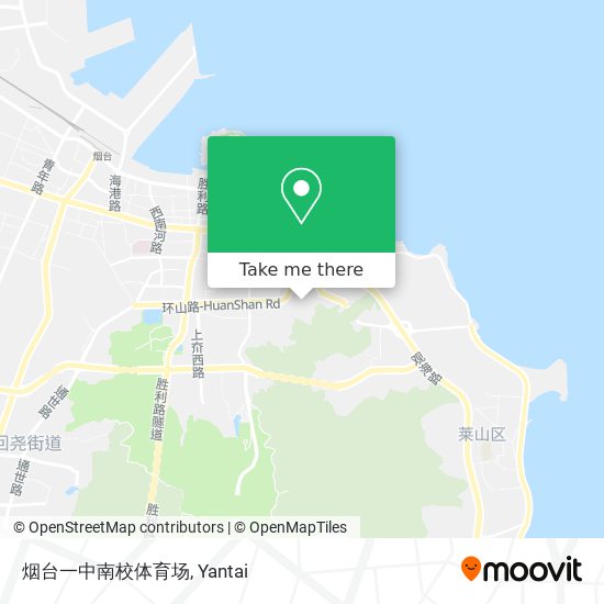 烟台一中南校体育场 map