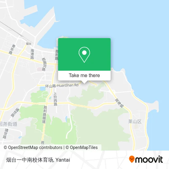 烟台一中南校体育场 map