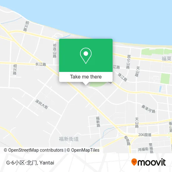 G-6小区-北门 map