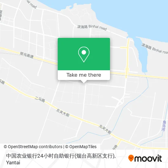 中国农业银行24小时自助银行(烟台高新区支行) map