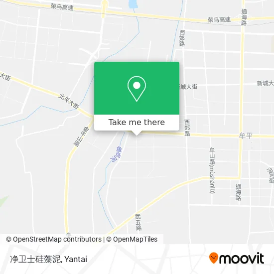 净卫士硅藻泥 map