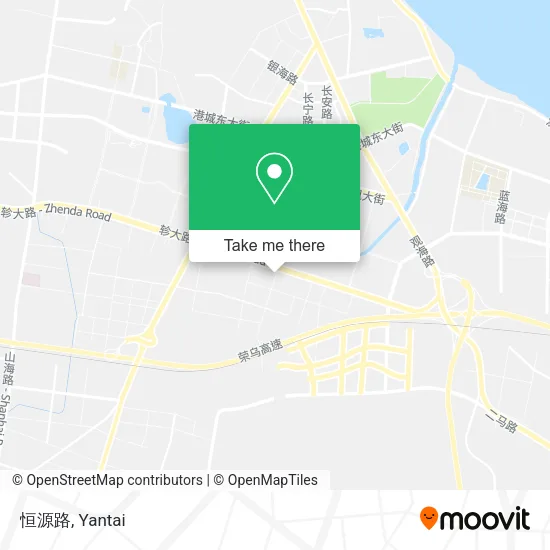 恒源路 map