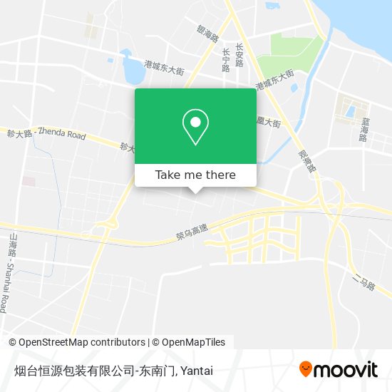 烟台恒源包装有限公司-东南门 map