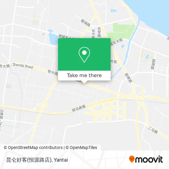 昆仑好客(恒源路店) map