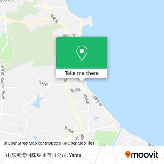 山东黄海明珠集团有限公司 map