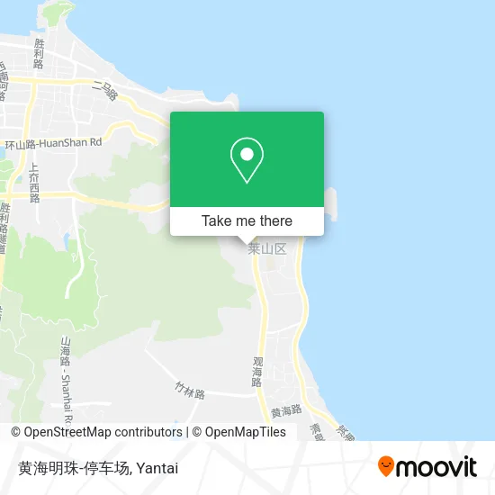 黄海明珠-停车场 map