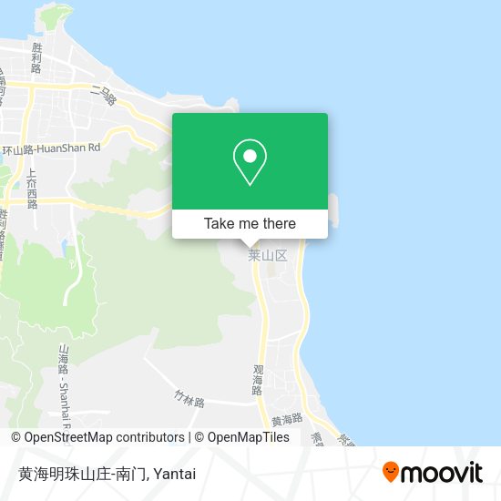 黄海明珠山庄-南门 map