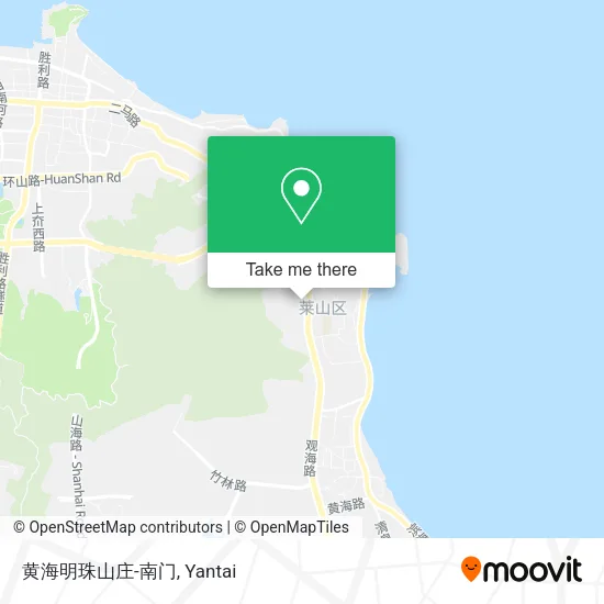 黄海明珠山庄-南门 map